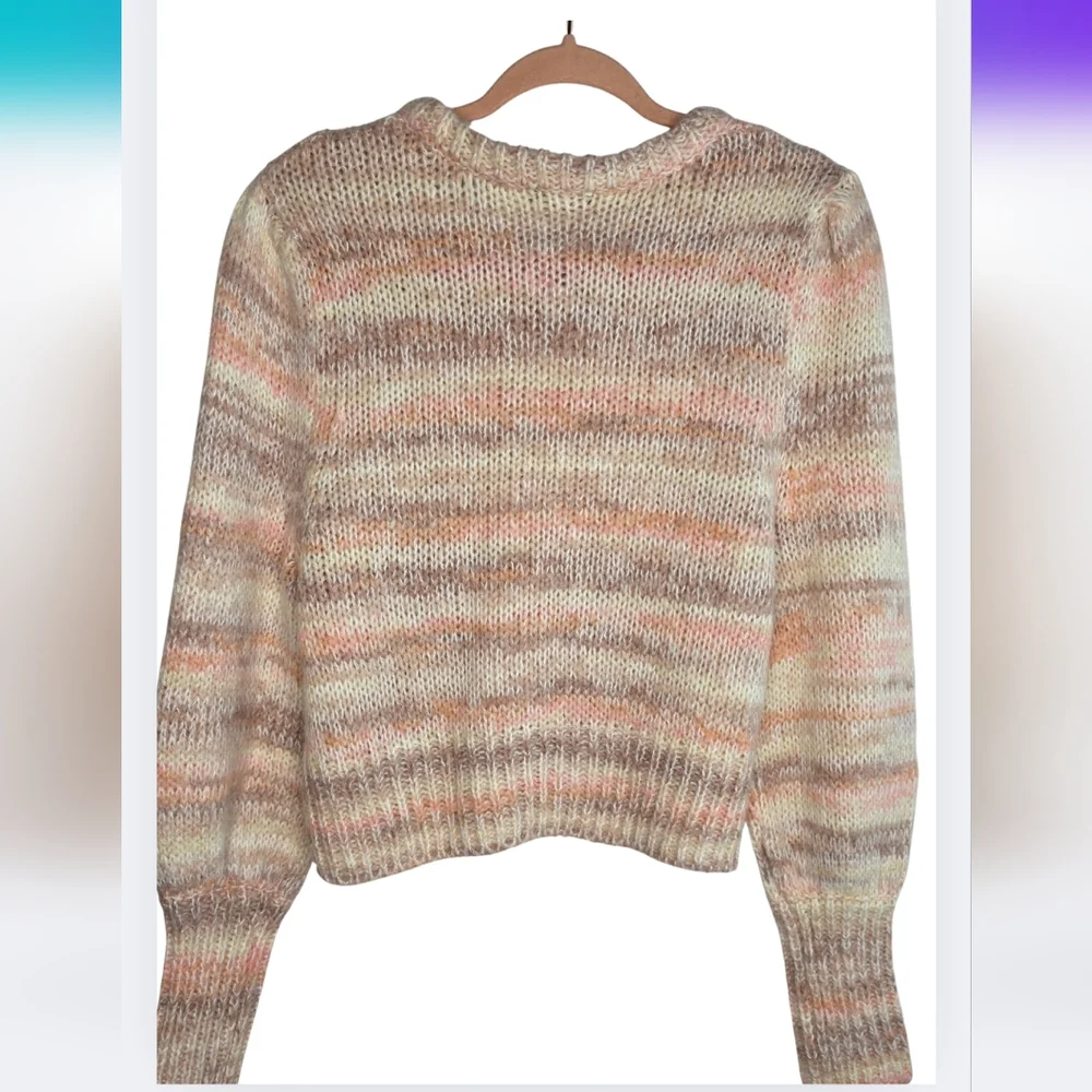 NWT Wild Fable XL Fuzzy Knit Pastel Sweater 2532-L